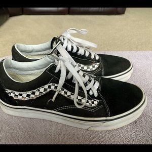 Black vans good condition